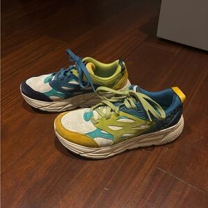 MULTICOLORED HOKA SNEAKERS💙💛